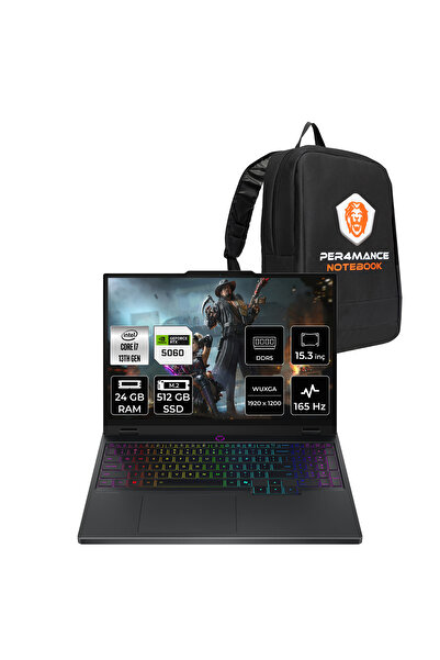 LENOVO Legion 5 i7 13650HX 24GB 512GB SSD RTX5060/8GB 115W 15.3" FHD+ 165Hz F...