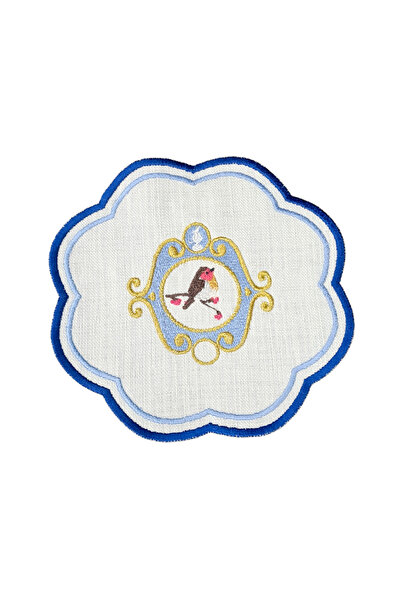 FLAWLESS HOME 2-Pack Blue Presentation Napkins