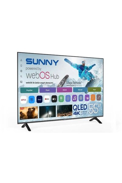 Sunny TV SN55QMN252-0276 55" QLED ULTRA HD 4K WEBOS
