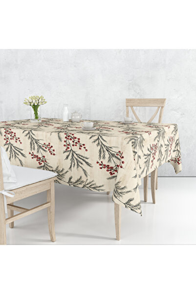Filamente نمط عيد الميلاد وعيد الميلاد - مفرش طاولة مطبوع رقميًا