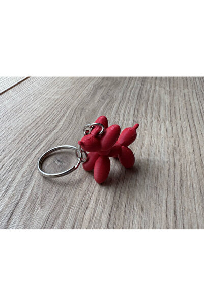 Kanem3D Balloon Dog Keychain