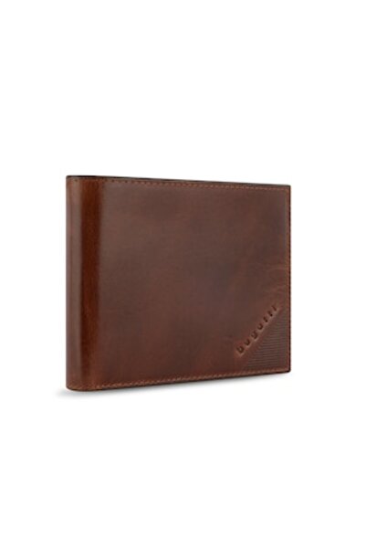 BUGATTI Nobile Men's Wallet, Leather, Cognac Brown