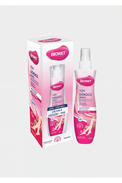 biowet Spray de depilare pentru piele sensibila , fara gaz 150 ml