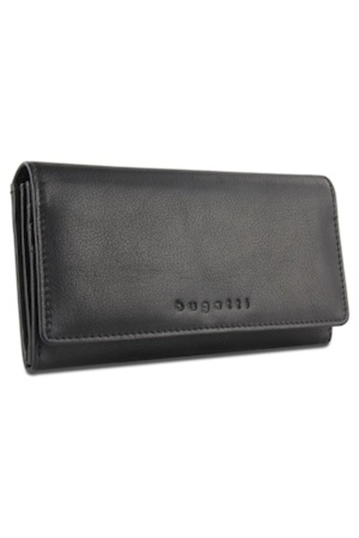 BUGATTI Punto Women's Wallet 49131701 - Leather, Black