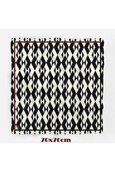 tuaipek ZENİT MOZAİK Desen 70*70cm Bandana/Fular