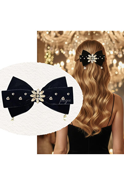 pegu baby collection ΜΑΥΡΟ ΒΕΛΟΥΔΟ ΕΙΔΙΚΟ ΣΧΕΔΙΟ ΑΥΤΟΜΑΤΗ ΠΛΑΚΑΚΙΑ ΜΕ ΠΕΤΡΑ Κ...