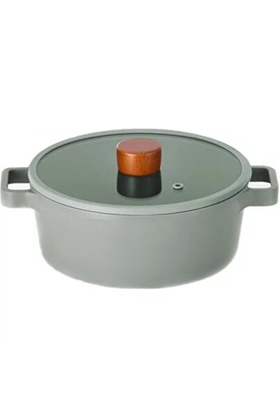 NEOFLAM Fika Ceramic Cooking Pot, Capacity 26CM , Green. / 121187