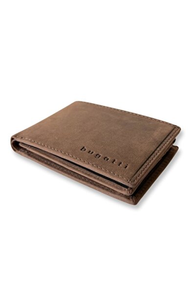 BUGATTI Hunter men's wallet — classic vintage-style genuine leather (491452)