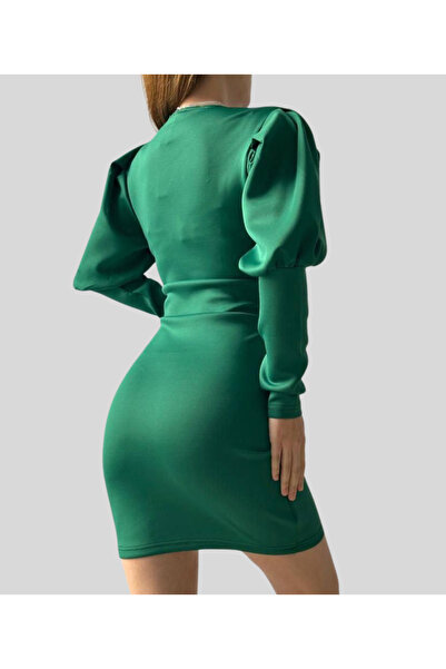 MQ فستان سهرة نسائي قصير