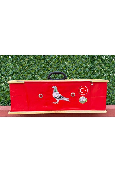 TR Güvercin Taşıma Kafesi SaLması Kırmızı