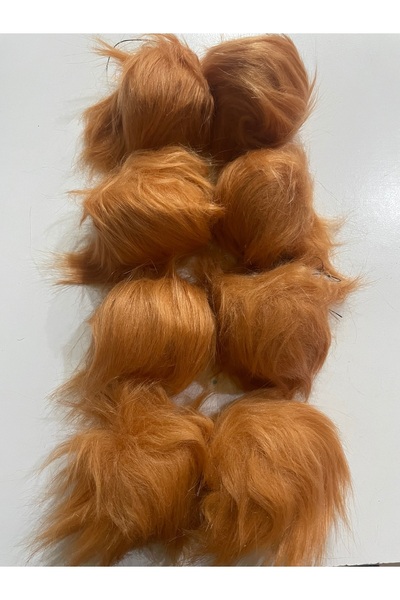 İpek Ponpon çanta bere patik aksesuarı 8 adet