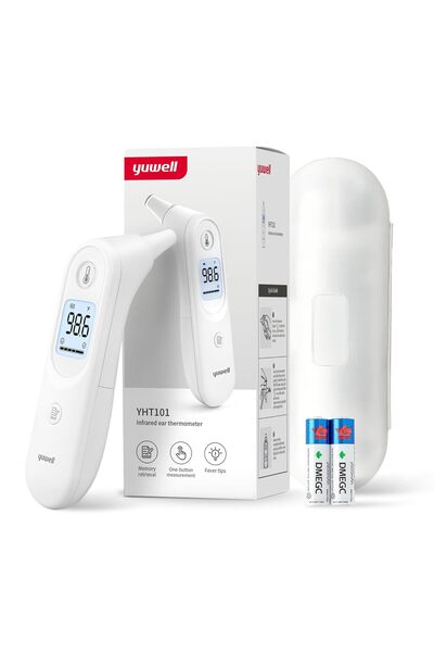 Yuwell YHT101 Ear Digital Infrared Thermometer for Kids and Adults