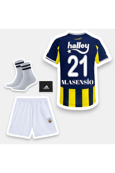 Quaxram M.âSENSIO 21 .fênêrbâhcê 25/26 SEZON ÇOÇUK FUTBOL FORMASI ÇUBUKLU 4LÜ...