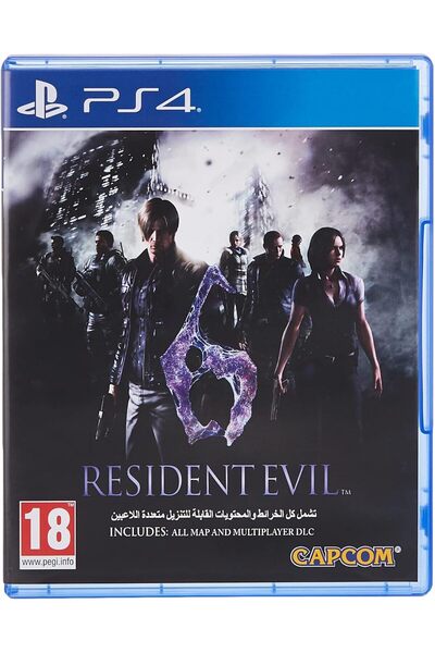 CAPCOM ريزدنت إيفل 6 باللغة العربية (بلاي ستيشن 4)