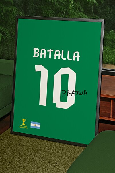 Base Concept Πίνακας αφίσας με αυτόγραφο του Pablo Batalla, Νο. 10 (με κορνίζα)
