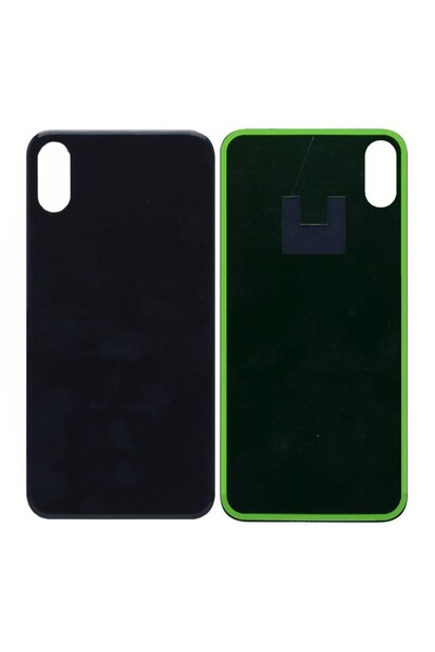 Yedcom Iphone XS MAX Siyah Uyumlu Arka Kapak Batarya Kapağı Pil Kapağı