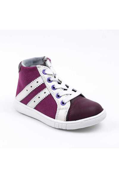 tino Ghete sport pentru copii , captusite , din piele naturala 3197-MOV/1