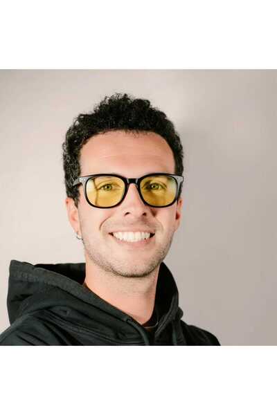 Swing Polarize Gece Sürüş Gözlüğü Flexible Tr344C03