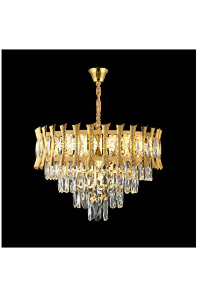 Alista Home HAMPTON Nobile Crystal Chandelier 5 x E14, Diameter 40 cm, Glossy...