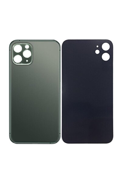 Yedcom Iphone 11 PRO Yeşil Uyumlu Arka Pil Kapağı Batarya Kapağı Yedek Parça