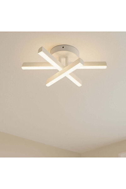 Alista Home Candelabru LED Diego, 26 W, Alb, Metal, Lumină Rece/Caldă/Neutră