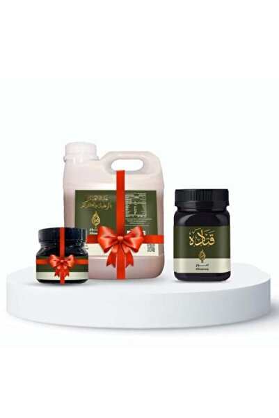 AL-HABEEB نصف كيلو من عسل قتادة + هديتان (مزيج شتوي وبروبوليس)