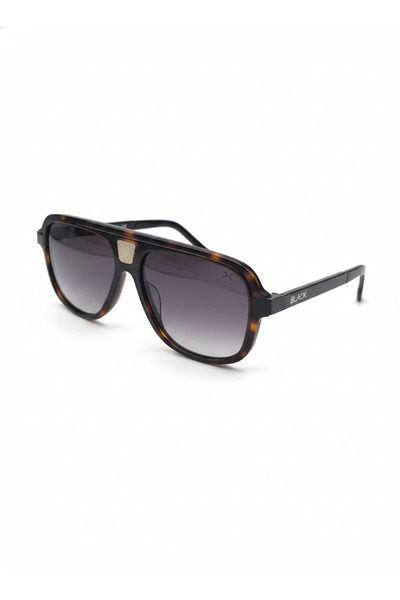 BLACK 8434 C3 55 Men's Sunglasses