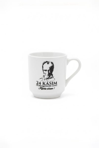evcime 24 November Teachers' Day Special Series: Velvet Boxed Turkish Coffee Cup Set for 2 People