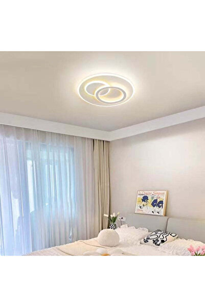 Alista Home Πολυέλαιος LED NOLUX με τηλεχειριστήριο 120W, Στρογγυλός, Ρυθμιζό...