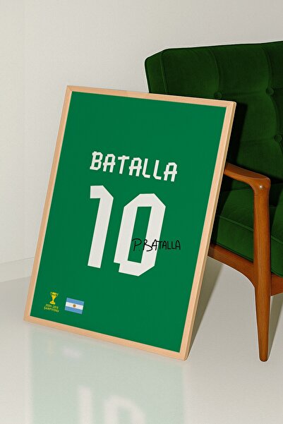 Base Concept Pablo Batalla Poster cu autograf numărul 10 (înrămat)