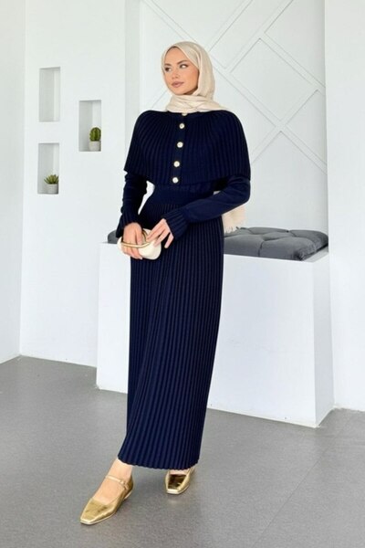 AYDINER TEKSTİL Kelebek Pelerinli Piliseli İkili Takım Elbise