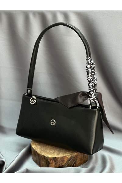 BENAHOLL Geantă de mână pentru femei Lorissa Daily din piele cu eșarfă-TA0005...