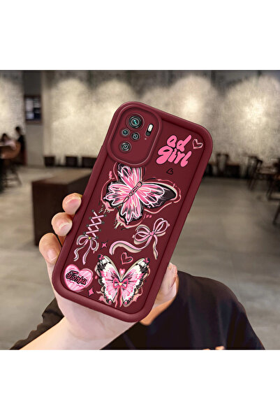 Hontinga حافظة ملونة بسيطة من مادة السيليكون المتوافقة مع هاتف Xiaomi Redmi N...