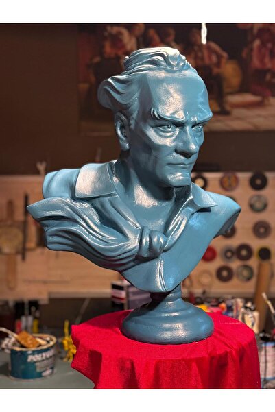 Maymoon sanat Modern Atatürk Büstü – Sanatsal Dekoratif Heykel