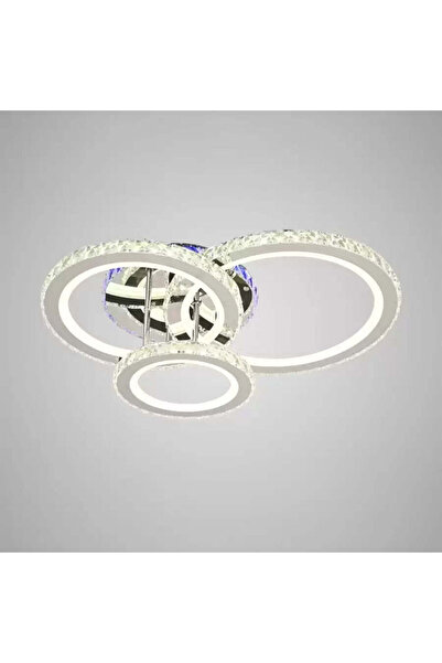 Alista Home NOVA ROTONDA RGB LED Chandelier with Remote 103W, 3 Rings, Cool/W...