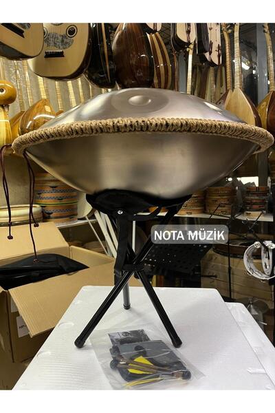 NOTA MÜZİK 9 NOTA HANDPAND HANGDRUM STANDLI - SOFTCASE TAŞIMA ÇANTALI