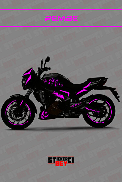 STİCKERCI BEY DOMİNAR 400-250 FULL BODY MOTOR ARMA STİCKER KAPLAMA SETİ (FOLY...