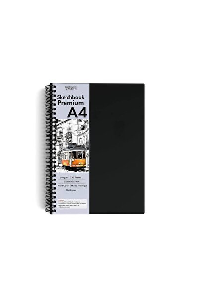 Bindomatic Agility Collection Sketchbook A5 Drawing Notebook 240g 30 Sheets