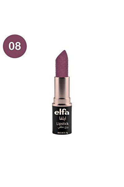 ELFA Matte Lipstick - Long-lasting Bold Color NO.08