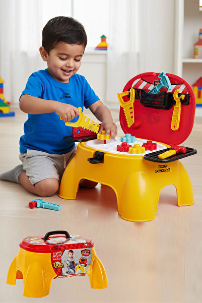 Oruç Oyuncak Eğitici Meslek Oyunu Alet Çantası 18 Parça Masalı Oyuncak Tamir ...
