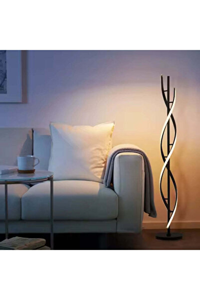 Alista Home Lampă de podea LED Upsilon, 27 W, 3000/4000/6000 K, Metal și Acril, Negru