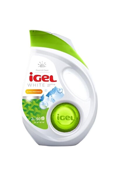 Igel Detergent lichid pentru rufe albe 2L, 50 de spălări