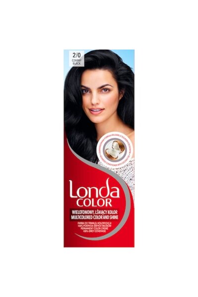 Londa μόνιμη βαφή μαλλιών 2/0 Μαύρο, 110ml