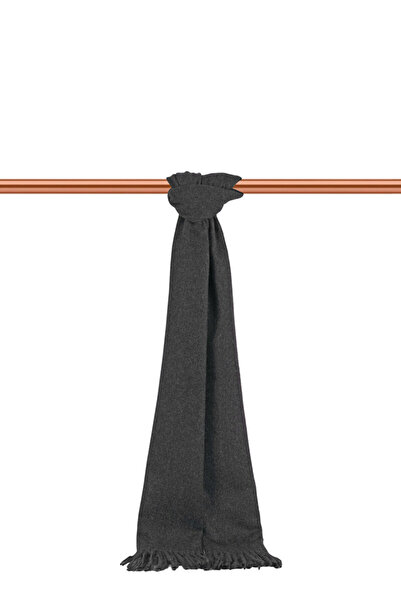 Bursa İpek Kaşkol pentru bărbaţi, culoare uni, afumat