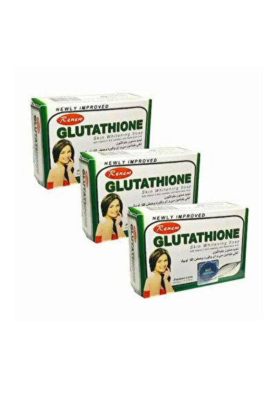GLUTATHIONE Reno 3-piece skin whitening soap set
