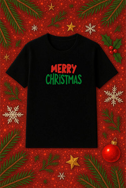 SVART WEAR Оверсайз тениска с коледна тематика