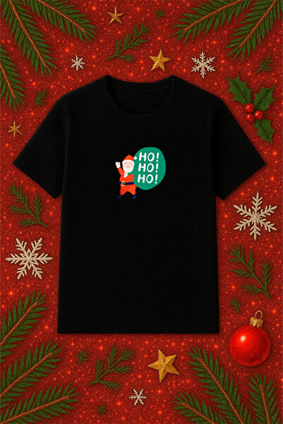 SVART WEAR Tricou tematic de Anul Nou supradimensionat tricou Crăciun Crăciun