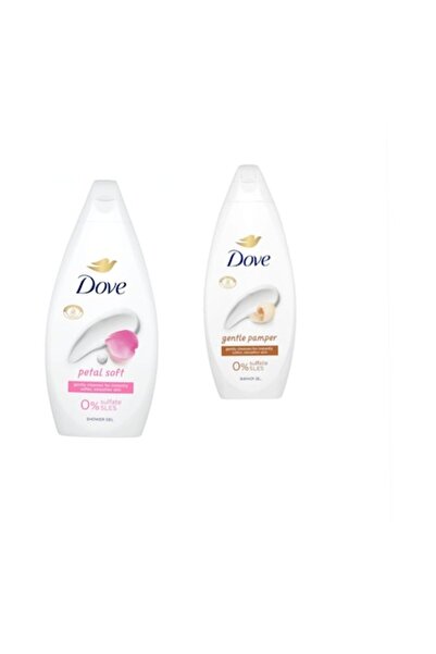Dove Essential Care Delicatess Pamper 720ml + Pachet Petal Soft 720ml