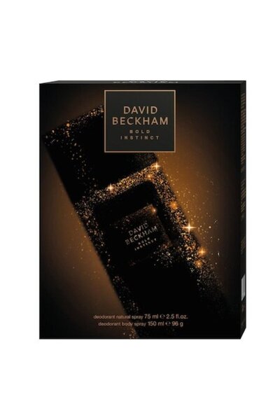 David Beckham Set cadou Bold: Deodorant spray 75 ml + Deodorant 150 ml
