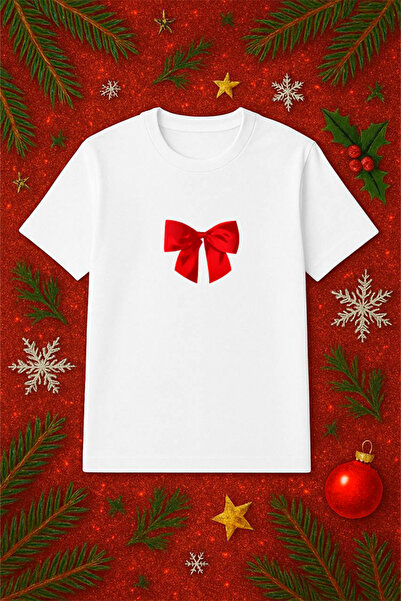 SVART WEAR Μπλουζάκι με θέμα την Πρωτοχρονιά oversized Χριστουγεννιάτικο μπλο...